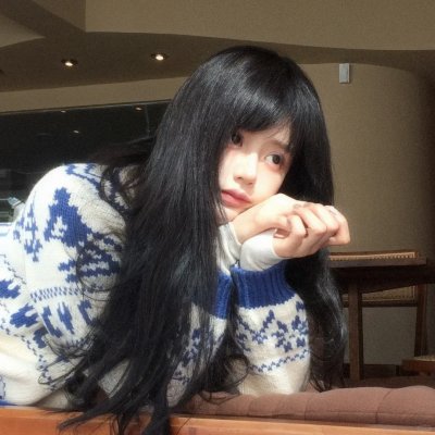 冬天的女子